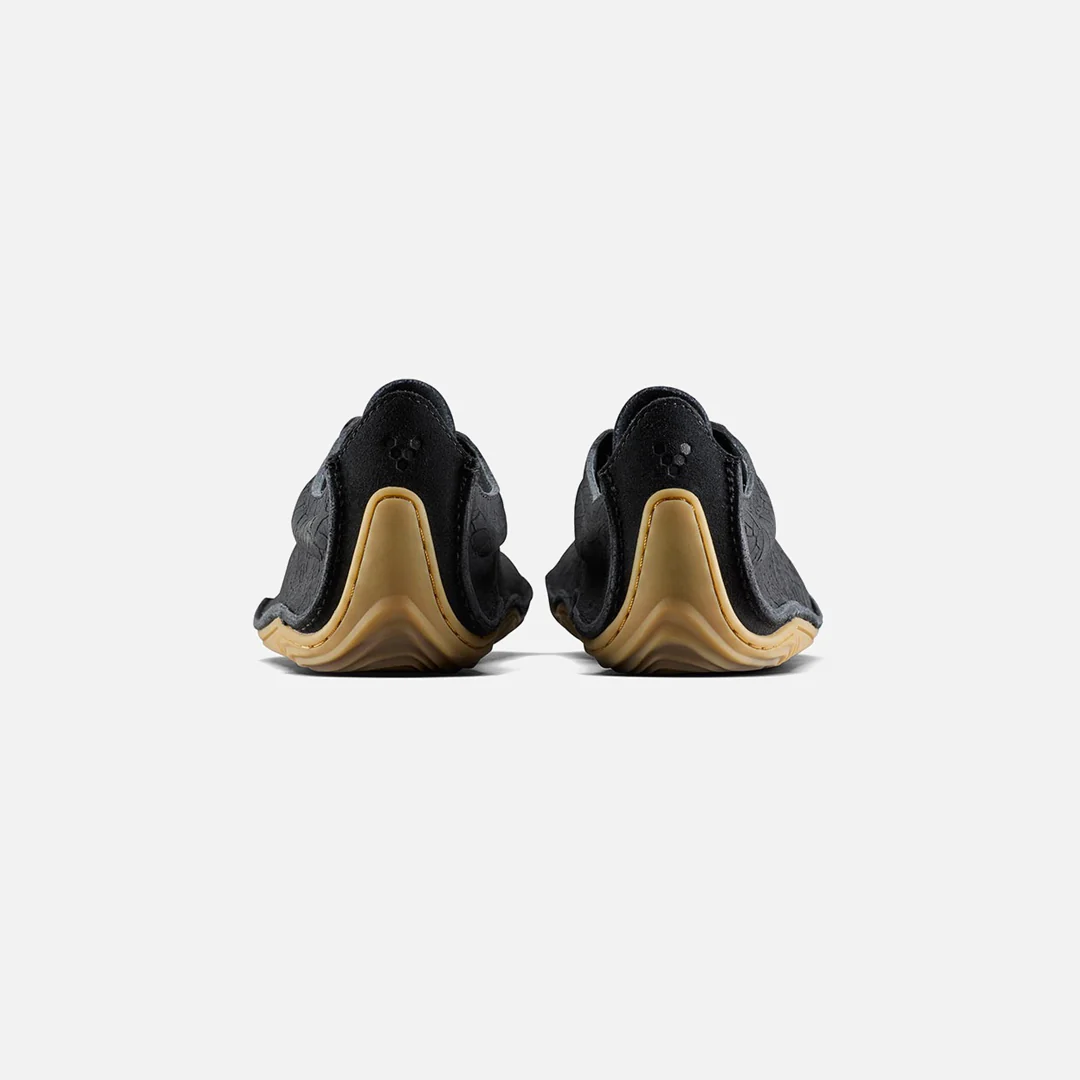 Women's Cracked Leather Sensus Shoes - Obsidian Cracked Leather - Image 6