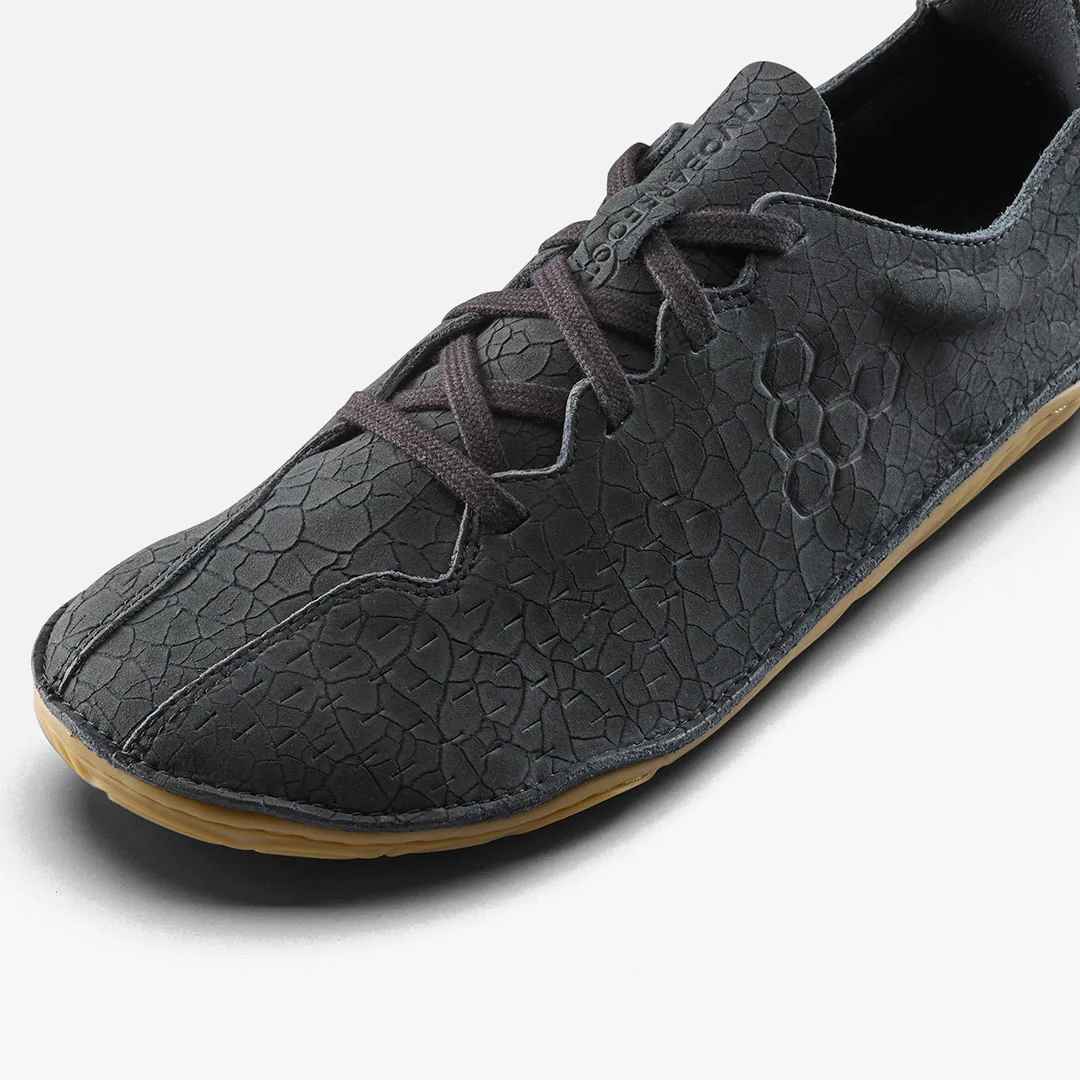 Women's Cracked Leather Sensus Shoes - Obsidian Cracked Leather - Image 7