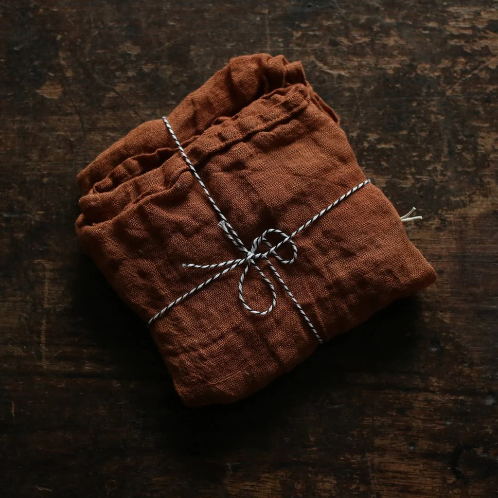 Hand Dyed Linen Wina Muslin/Scarf - Many Colours - Image 2