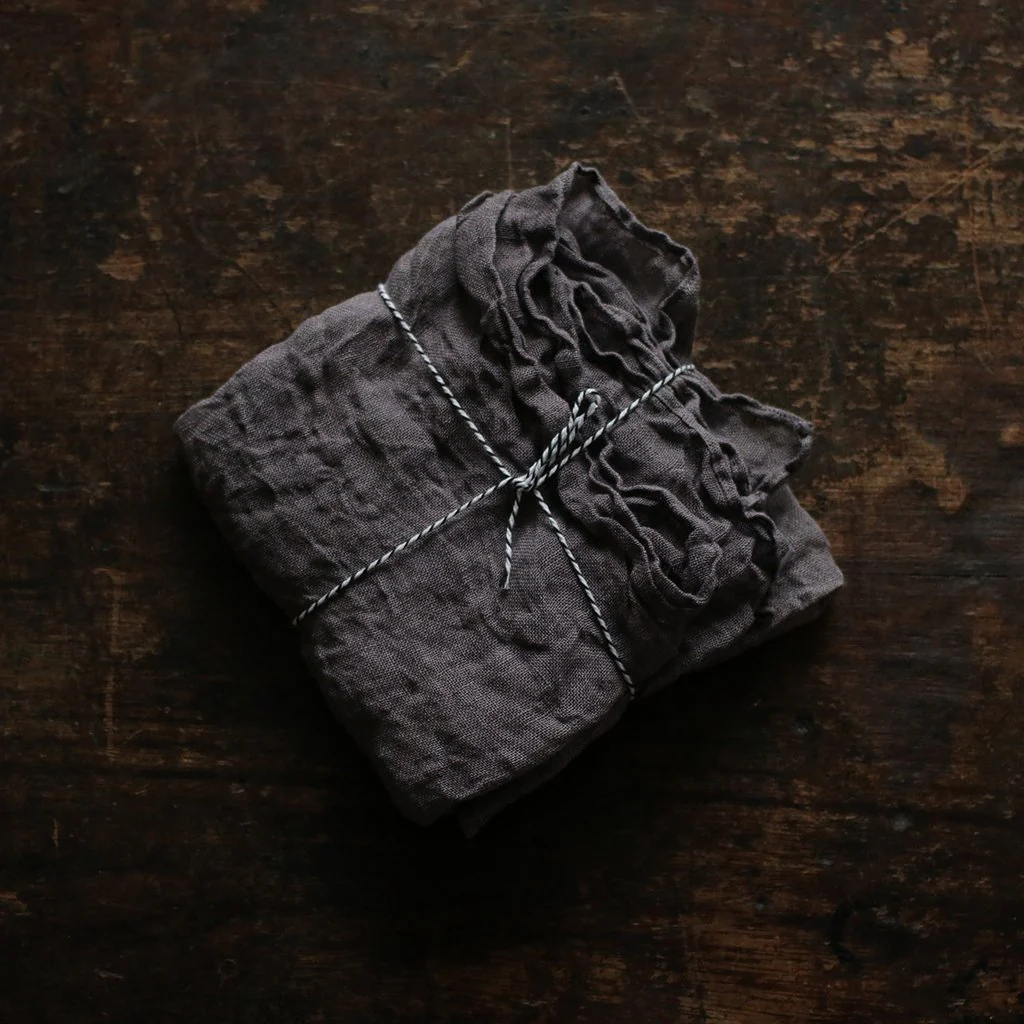 Hand Dyed Linen Wina Muslin/Scarf - Many Colours - Image 3
