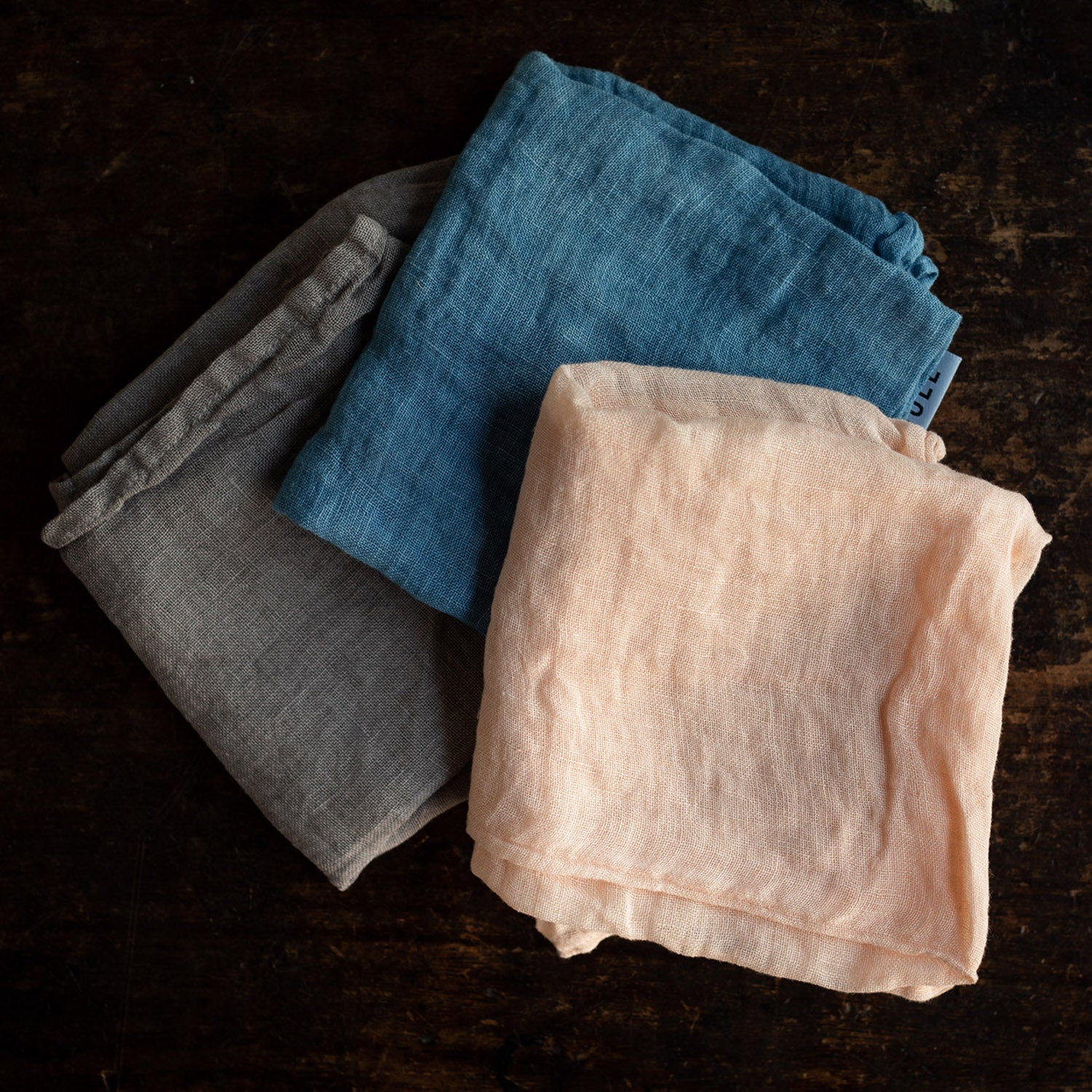 Hand Dyed Linen Wina Muslin/Scarf - Many Colours - Image 5