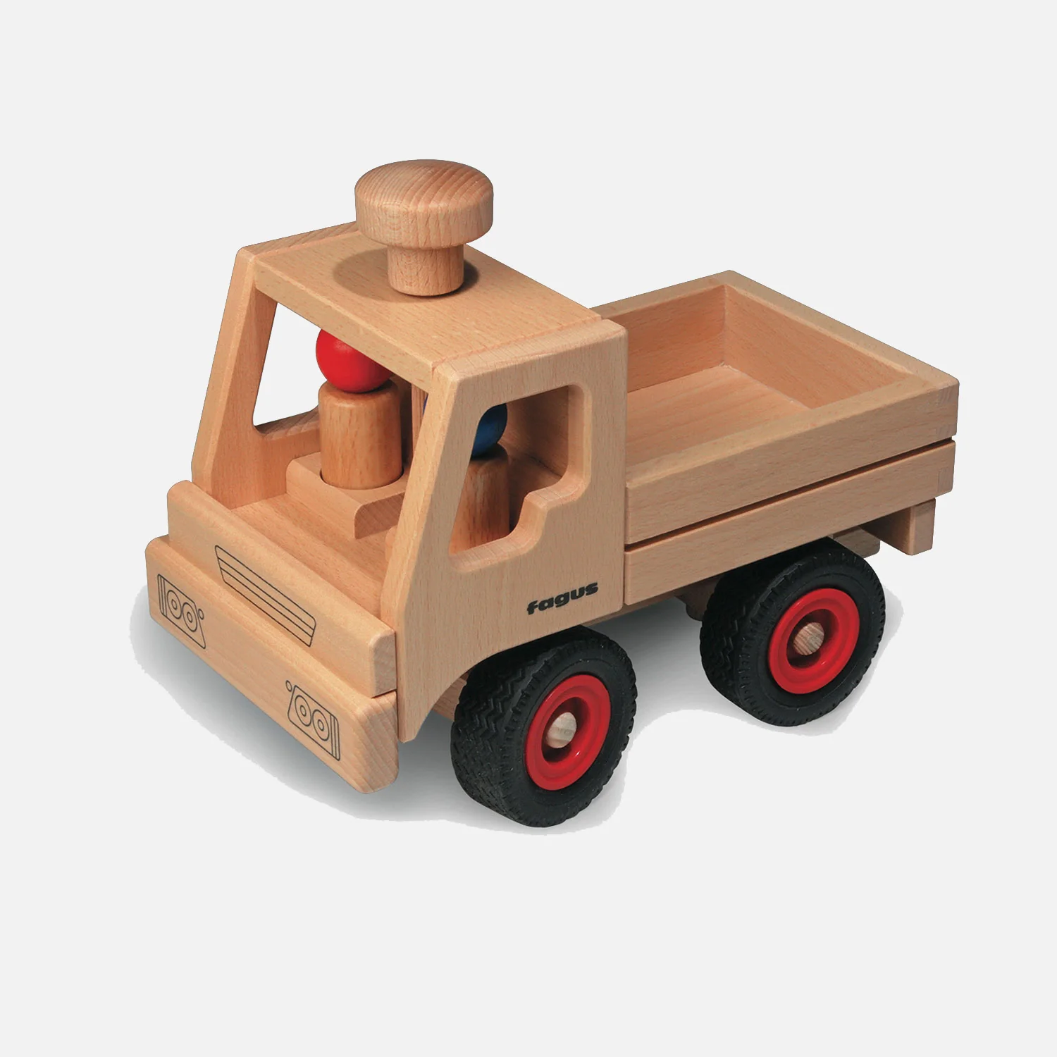 Wooden Base Model Truck - Image 2