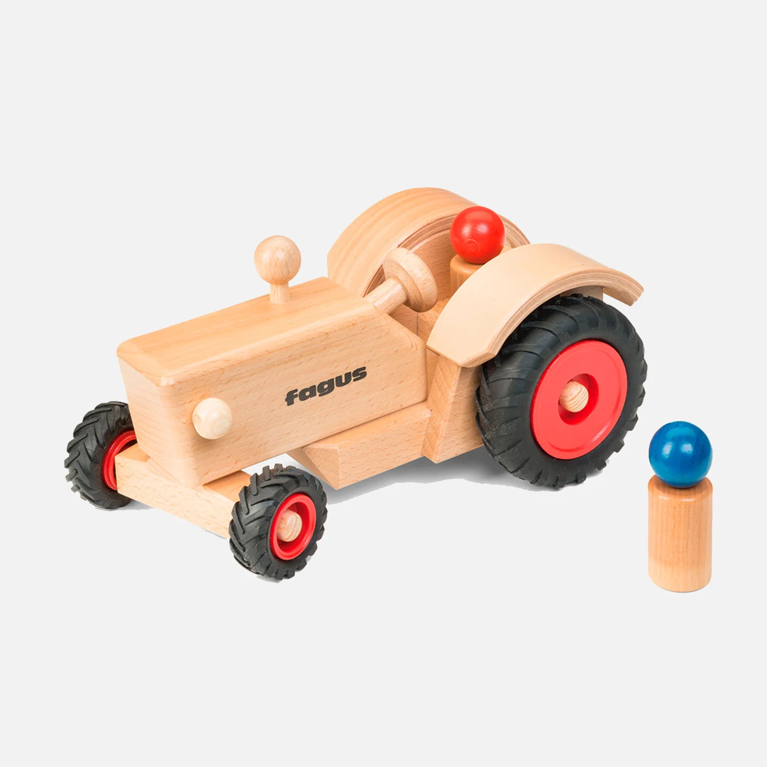 Wooden Classic Tractor - Image 2