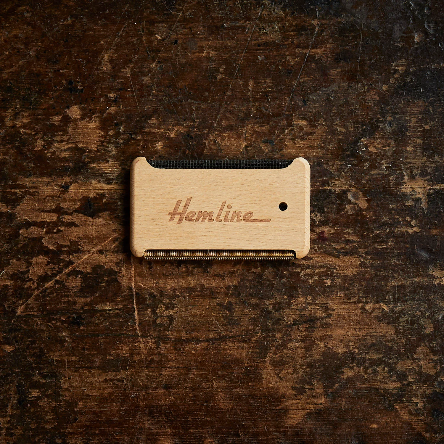 Wooden Fabric & Wool Comb - Image 2