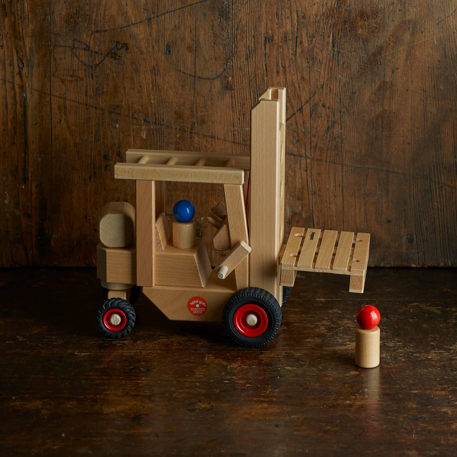 Wooden Fork Lift Truck - Image 2