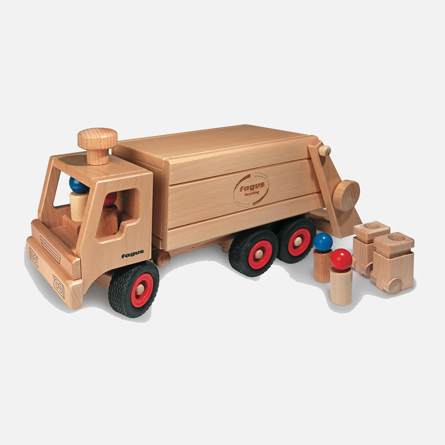Wooden Garbage Tipper Truck - Image 2
