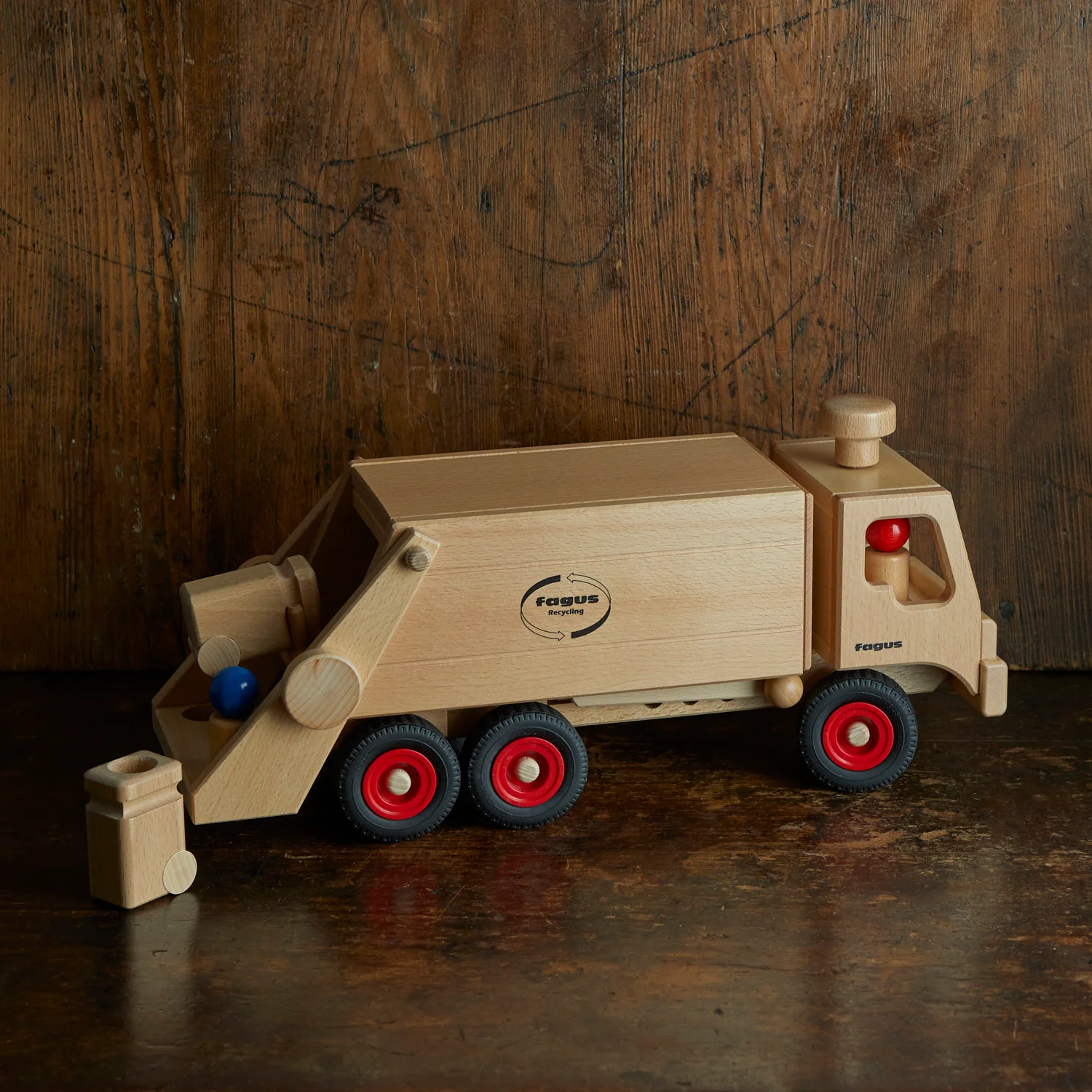 Wooden Garbage Tipper Truck - Image 4
