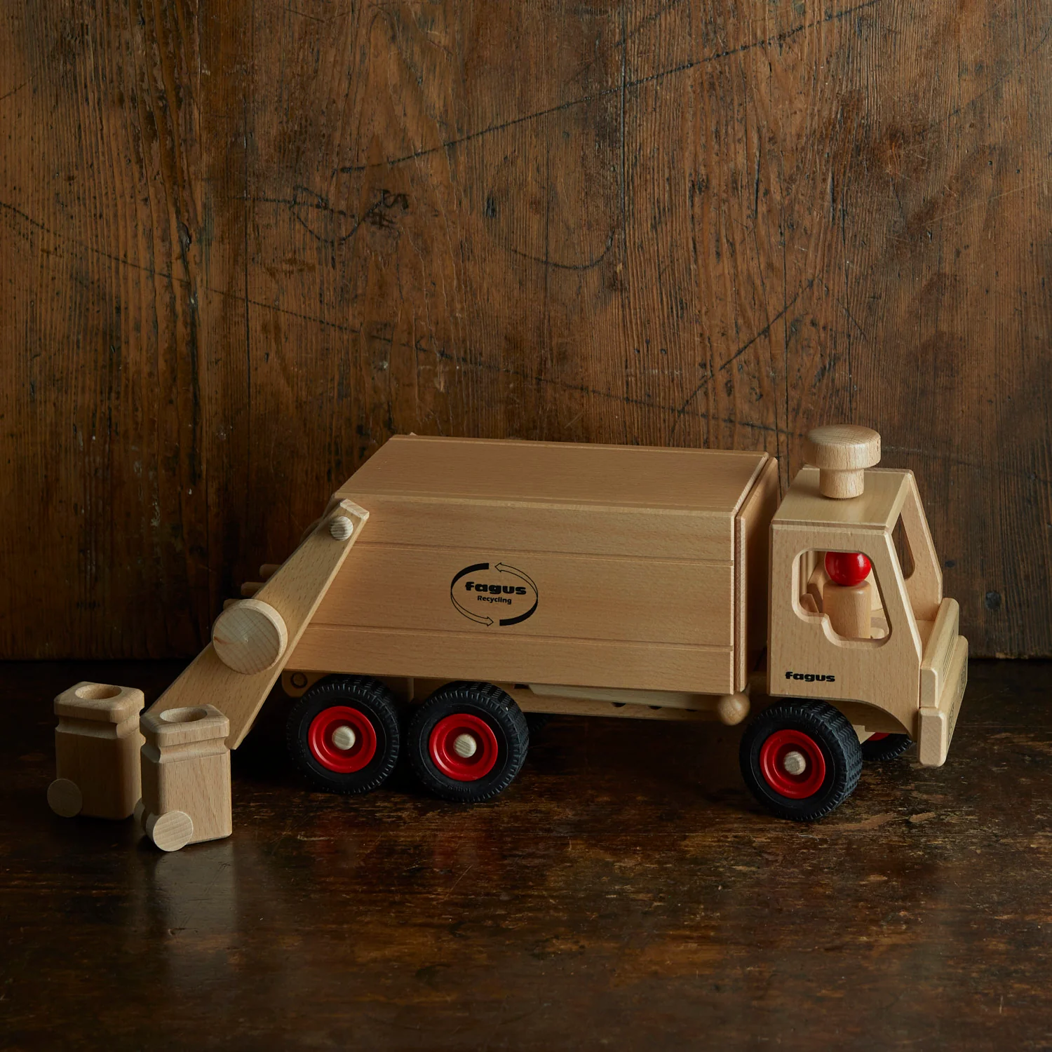 Wooden Garbage Tipper Truck - Image 5