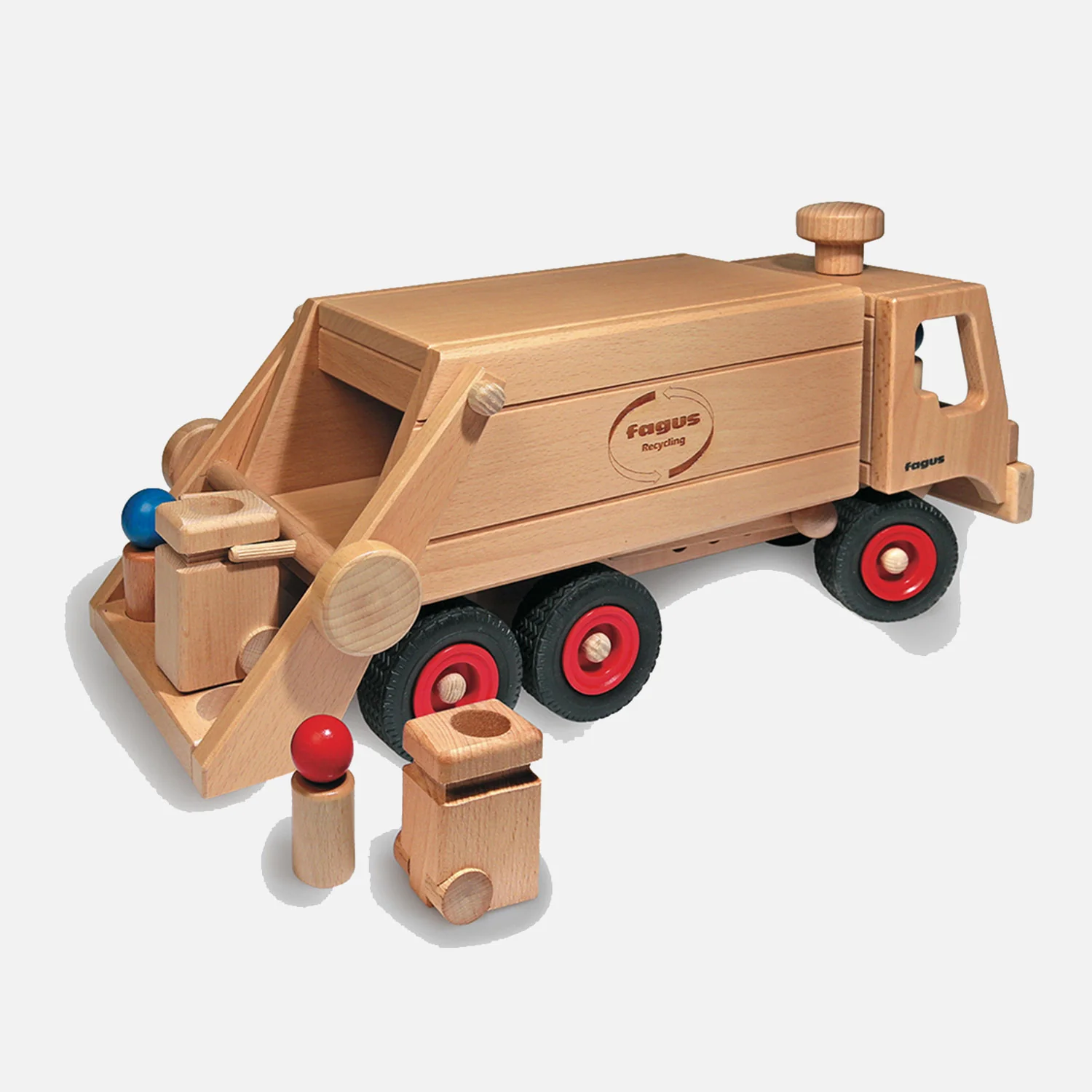 Wooden Garbage Tipper Truck - Image 6