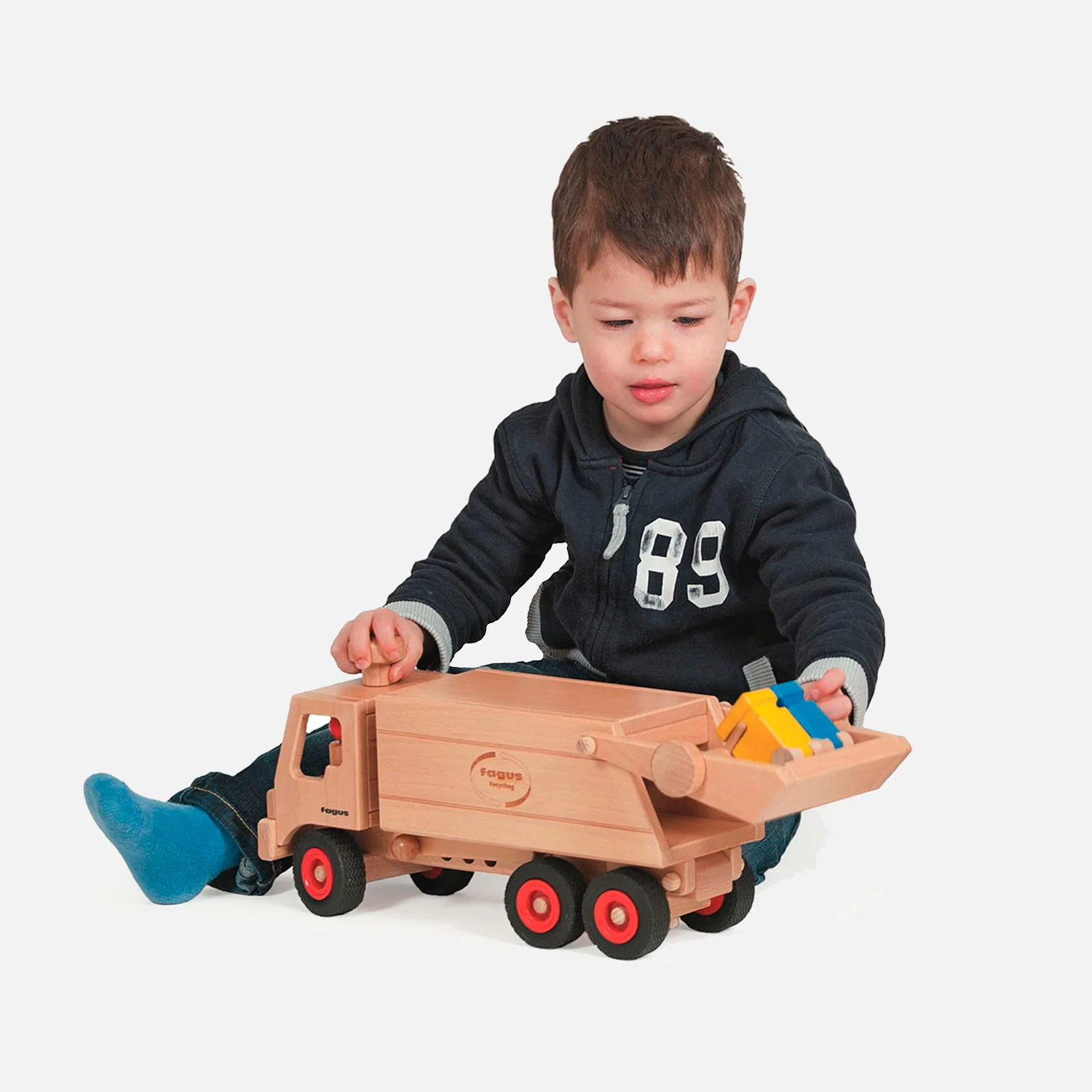Wooden Garbage Tipper Truck - Image 7