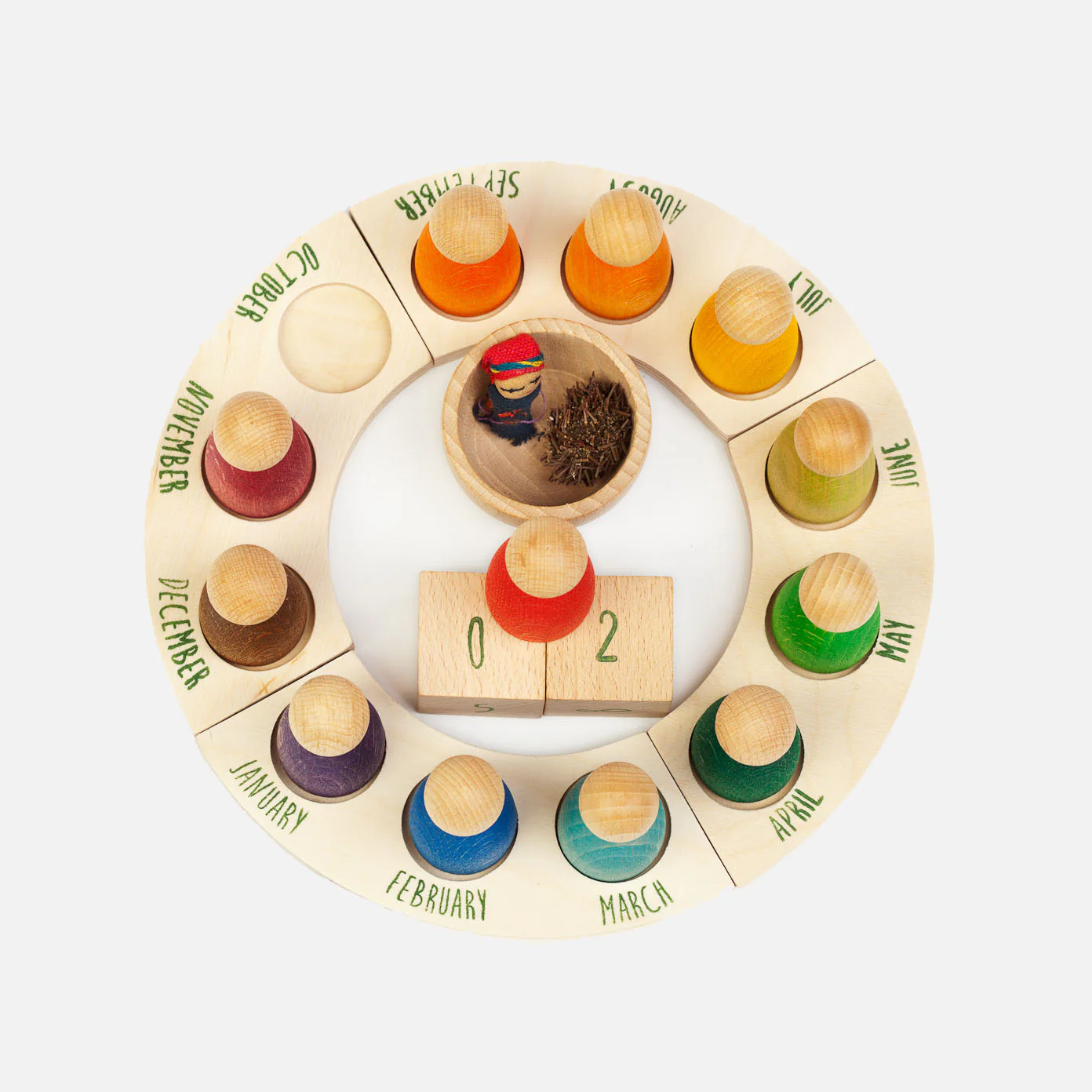 Wooden Perpetual Calendar - Image 11