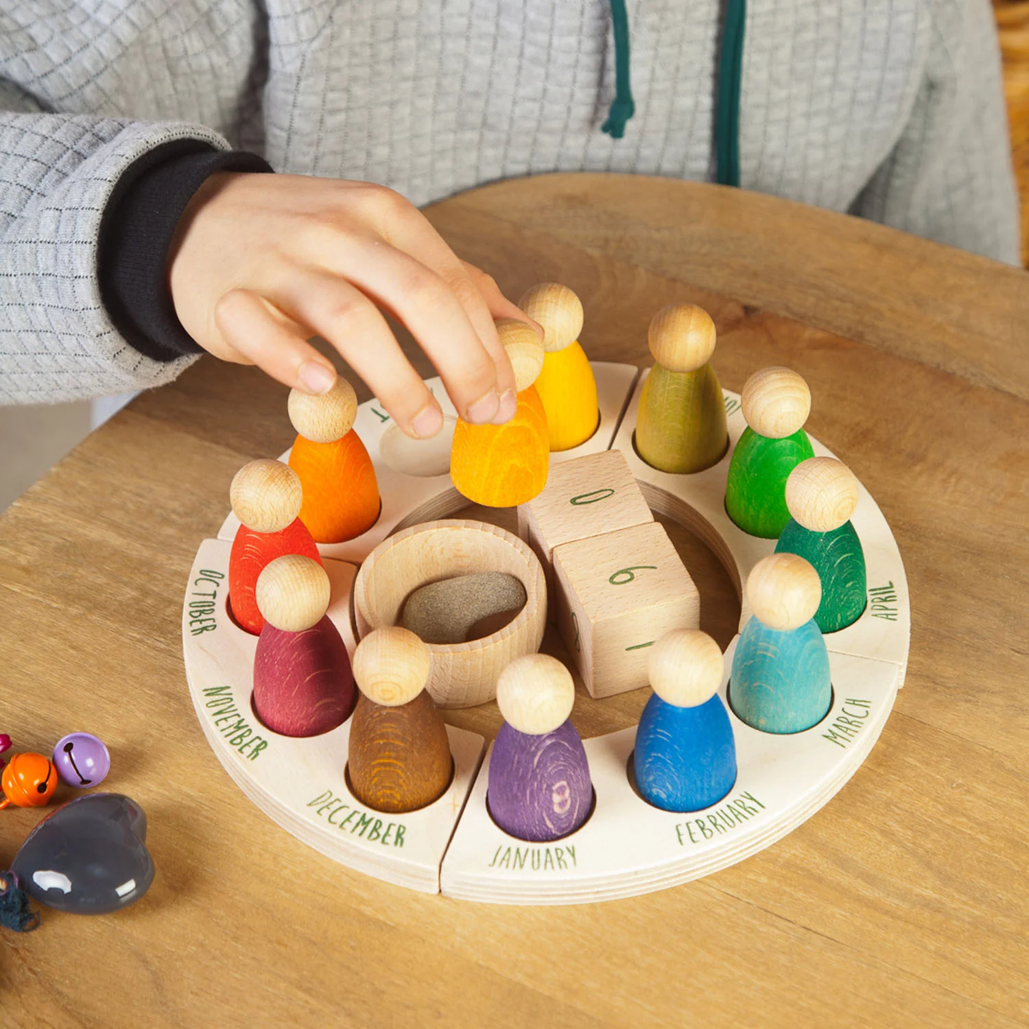 Wooden Perpetual Calendar - Image 5