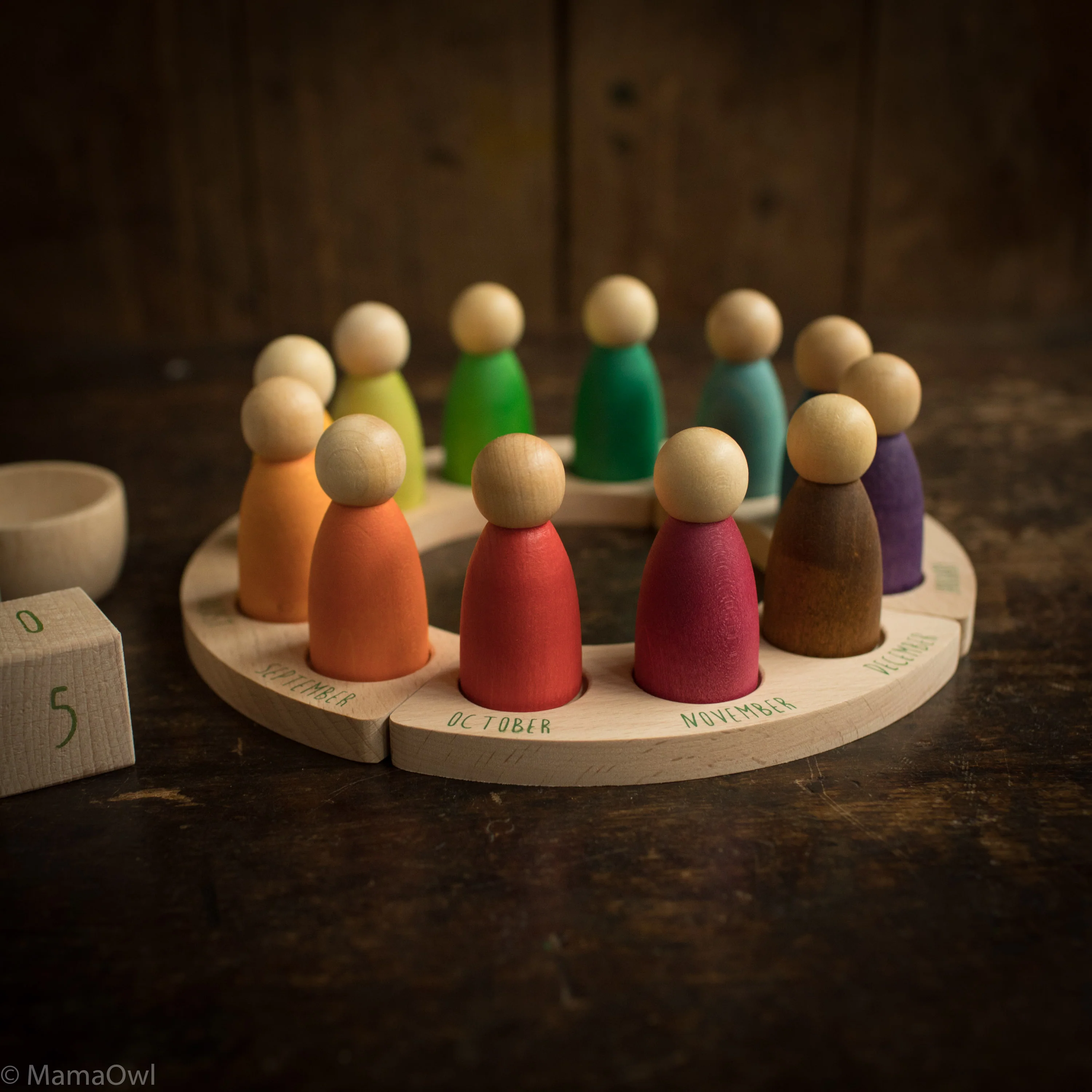 Wooden Perpetual Calendar - Image 6