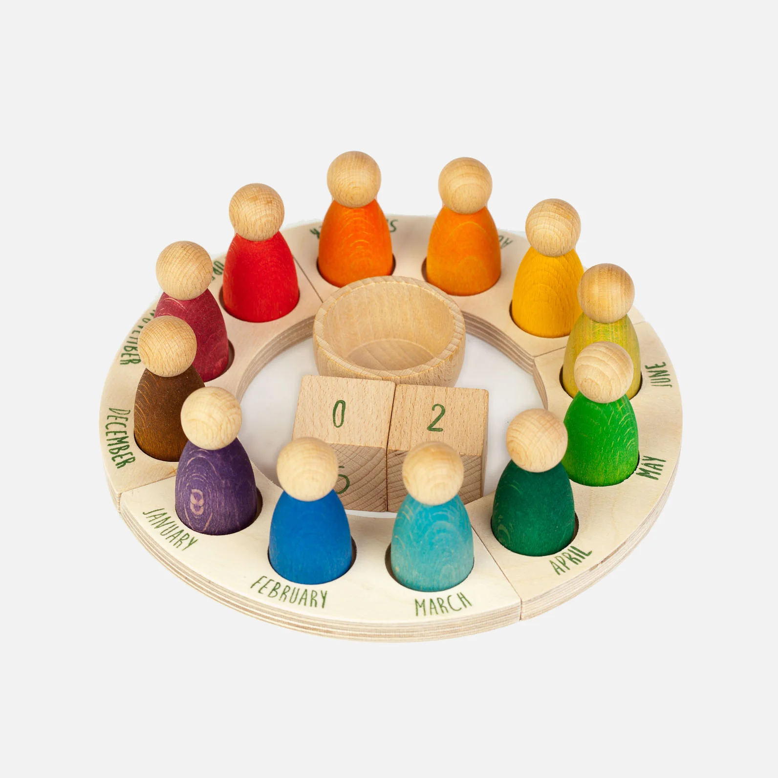 Wooden Perpetual Calendar - Image 8