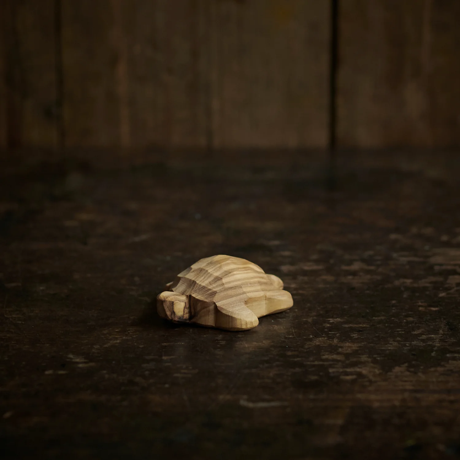 Hancrafted Wooden Large Turtle