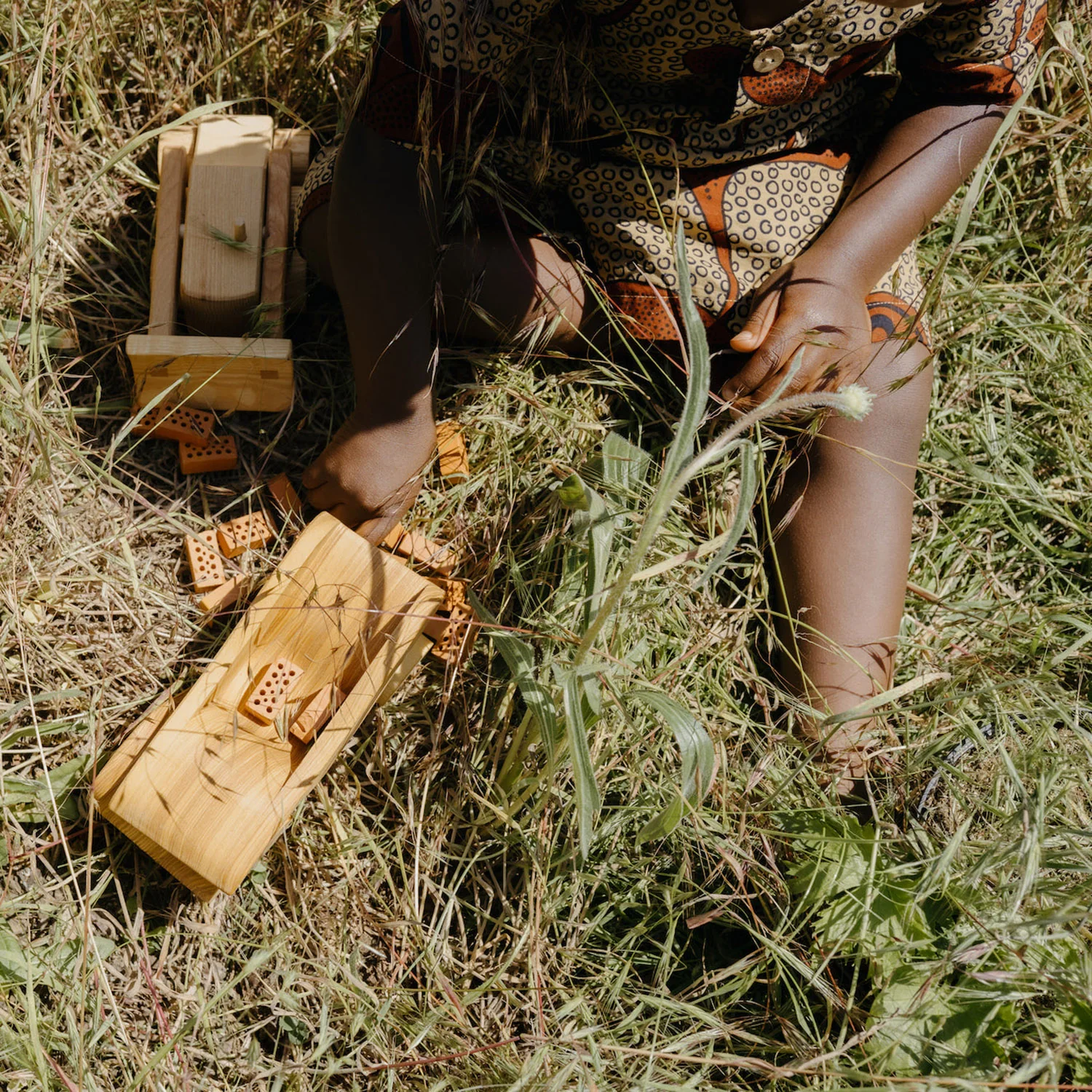 Handmade Wooden Bulldozer - Image 7