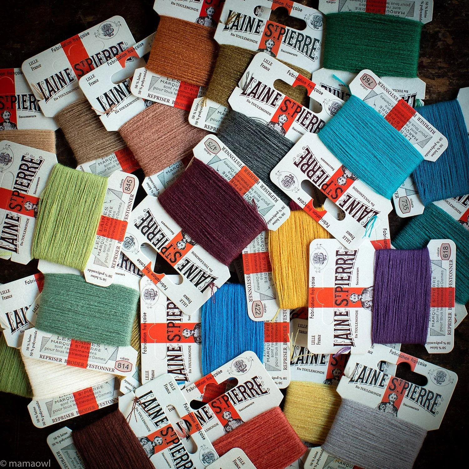 Wool Darning/Embroidery Thread - Colours - Many Colours - Image 2