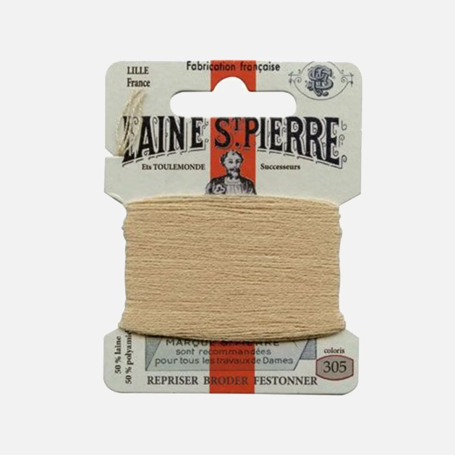 Wool Darning/Embroidery Thread - Neutrals - Many Colours - Image 13