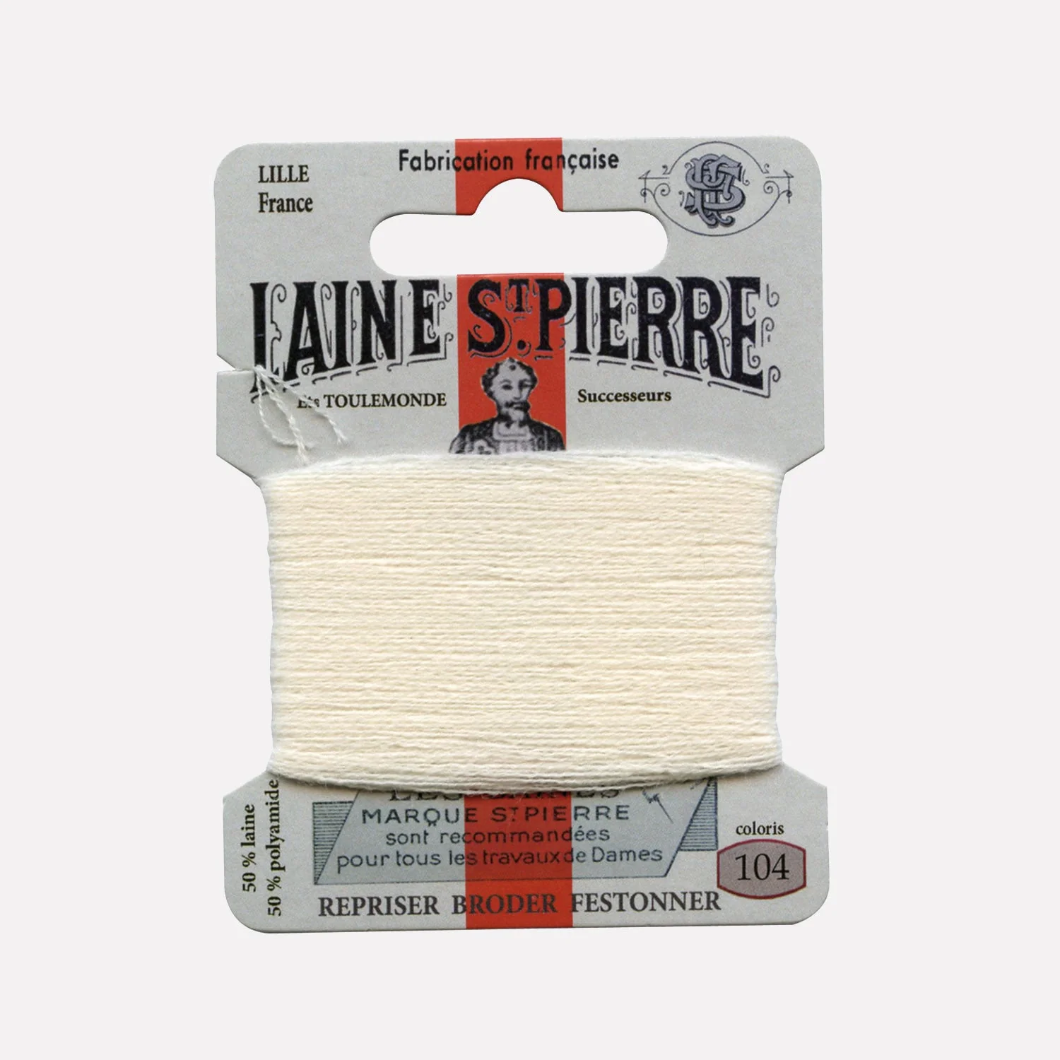 Wool Darning/Embroidery Thread - Neutrals - Many Colours - Image 3