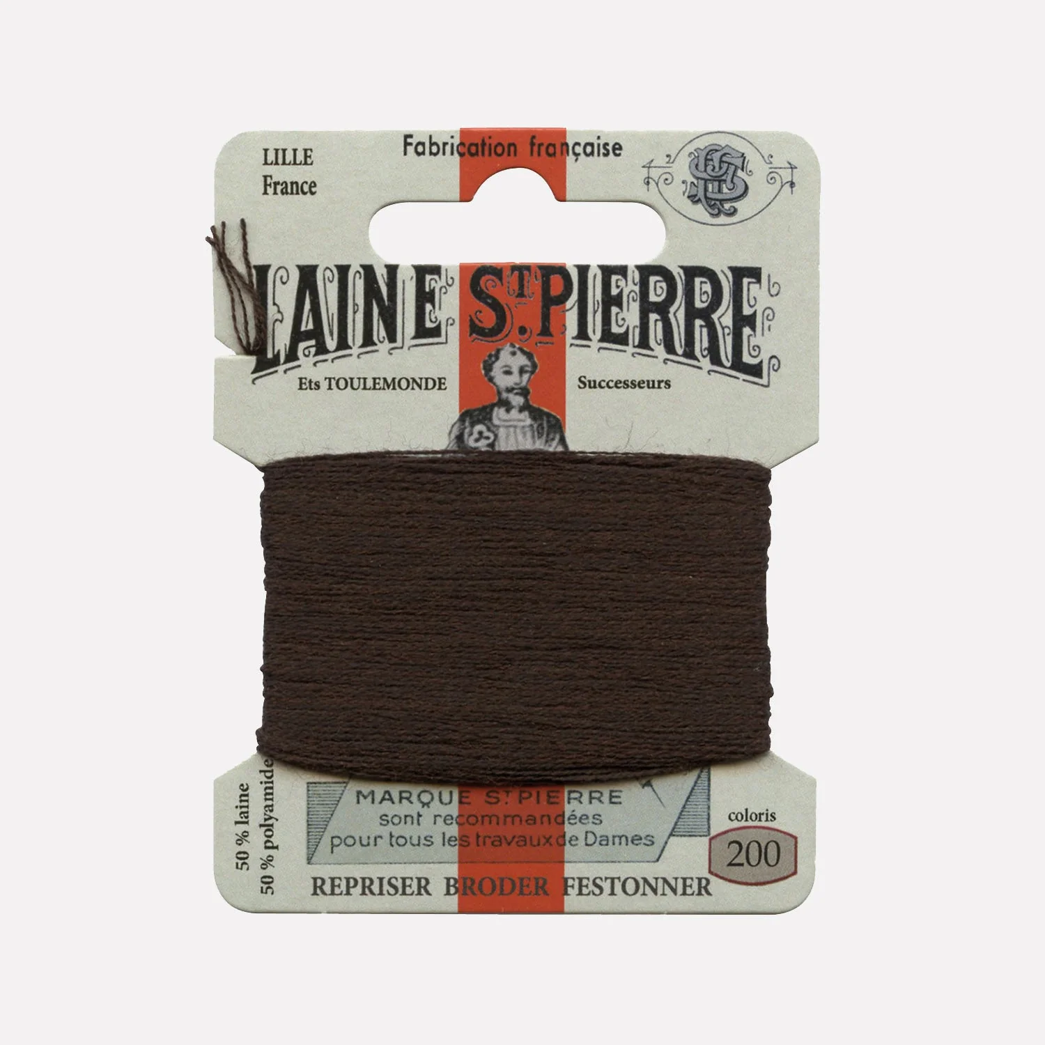 Wool Darning/Embroidery Thread - Neutrals - Many Colours - Image 6