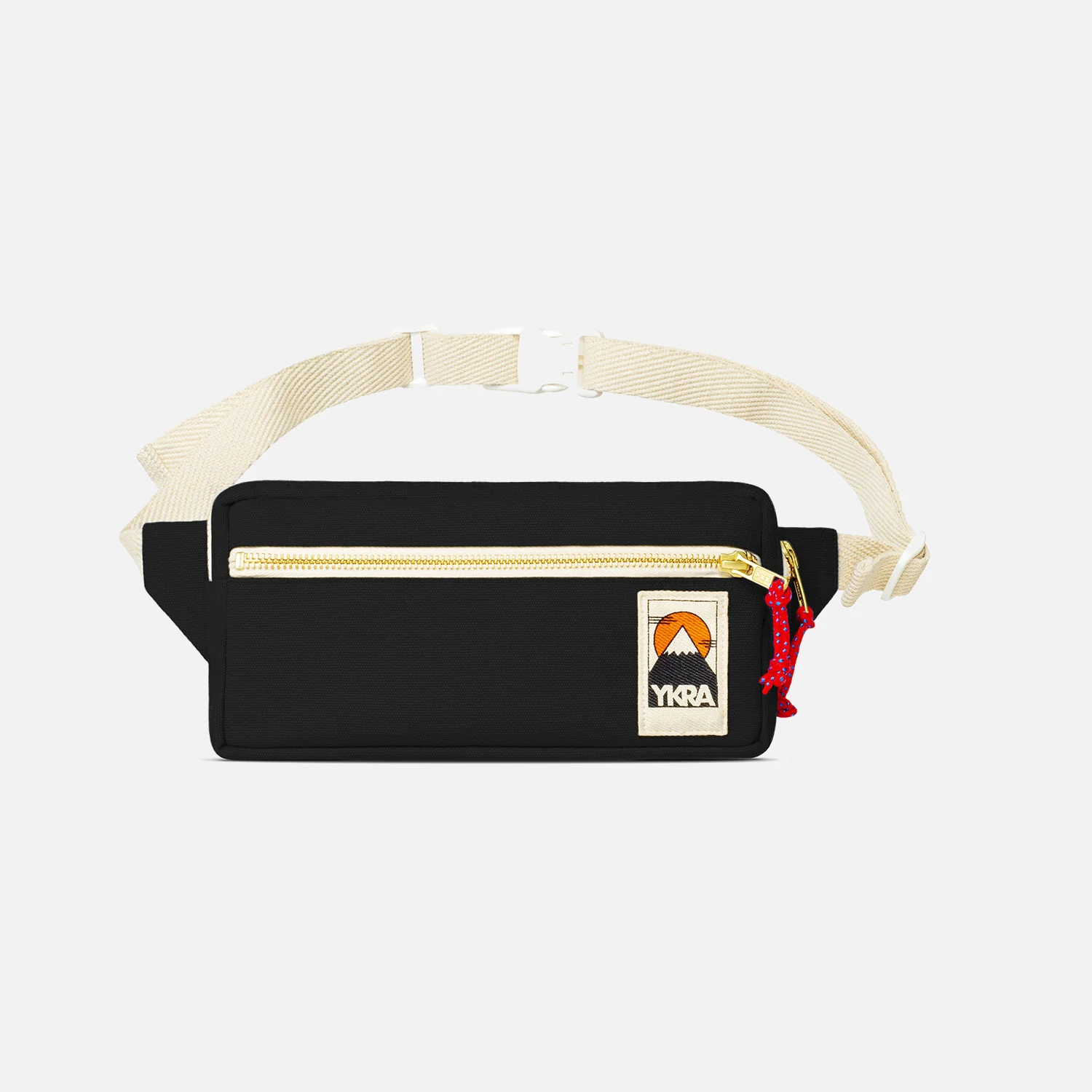 Cotton Canvas Bum Bag - Black - Image 2