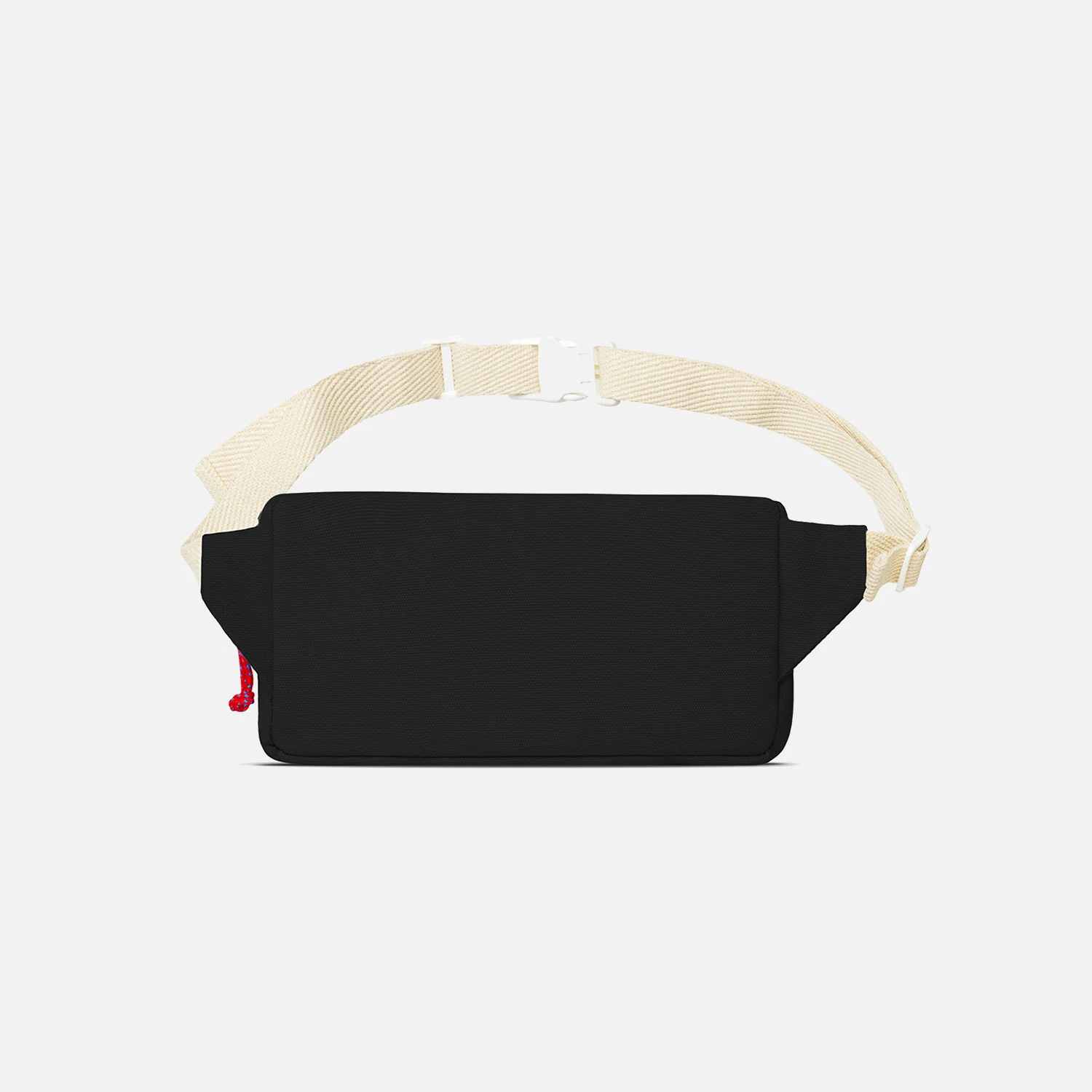 Cotton Canvas Bum Bag - Black - Image 4