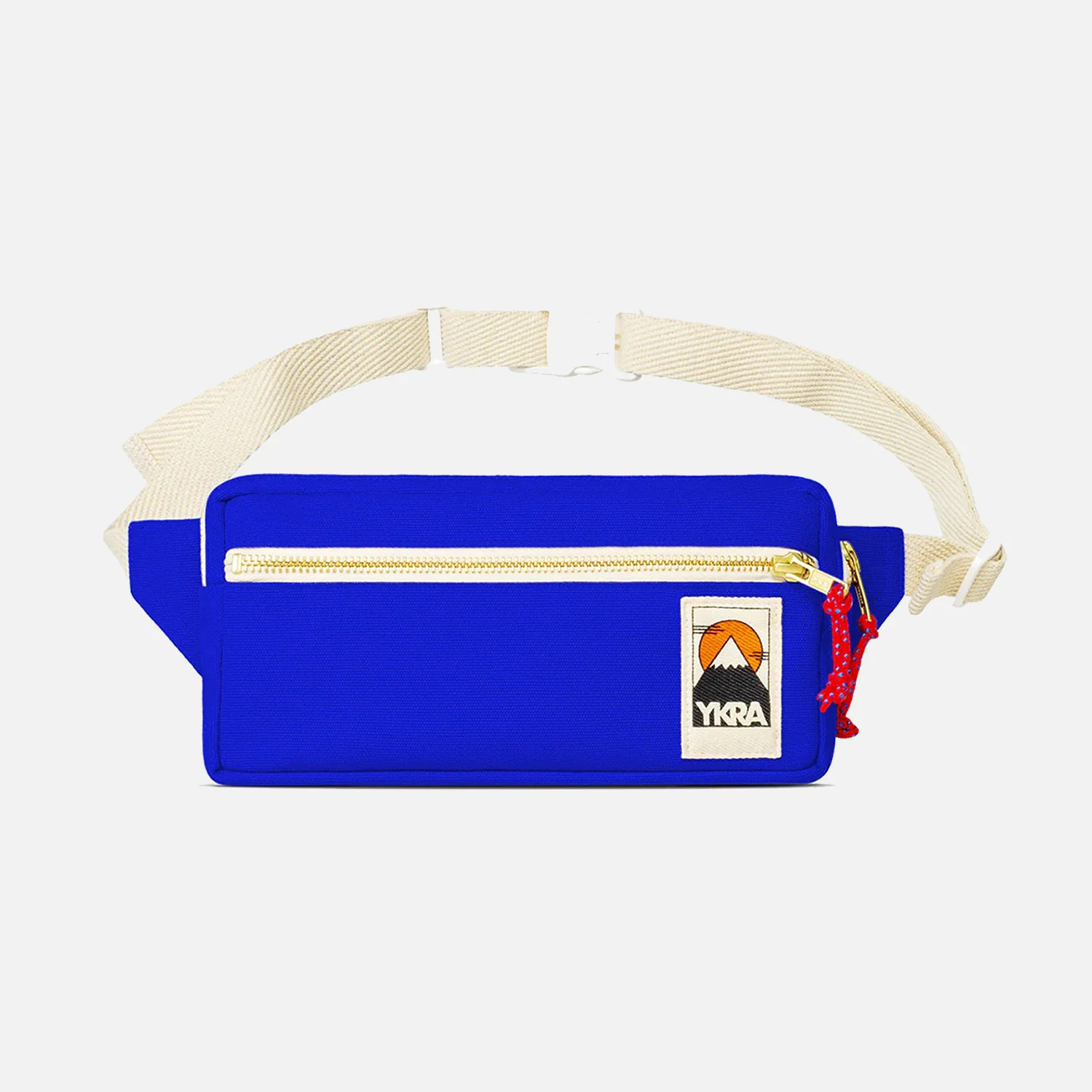 Cotton Canvas Bum Bag - Blue - Image 2