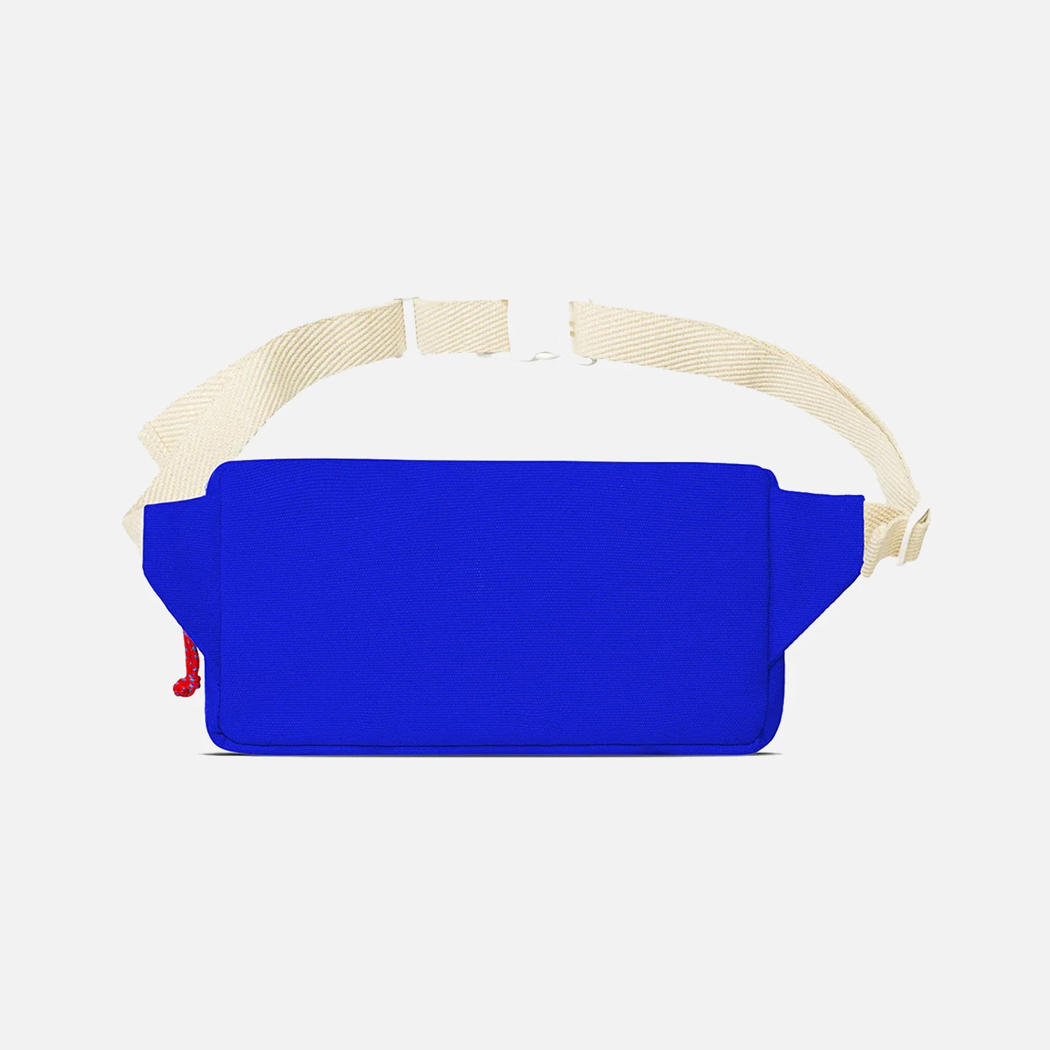 Cotton Canvas Bum Bag - Blue - Image 4