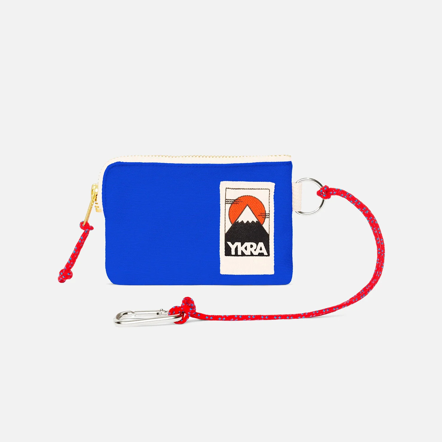 Cotton Canvas Mini Wallet - Blue - Image 2
