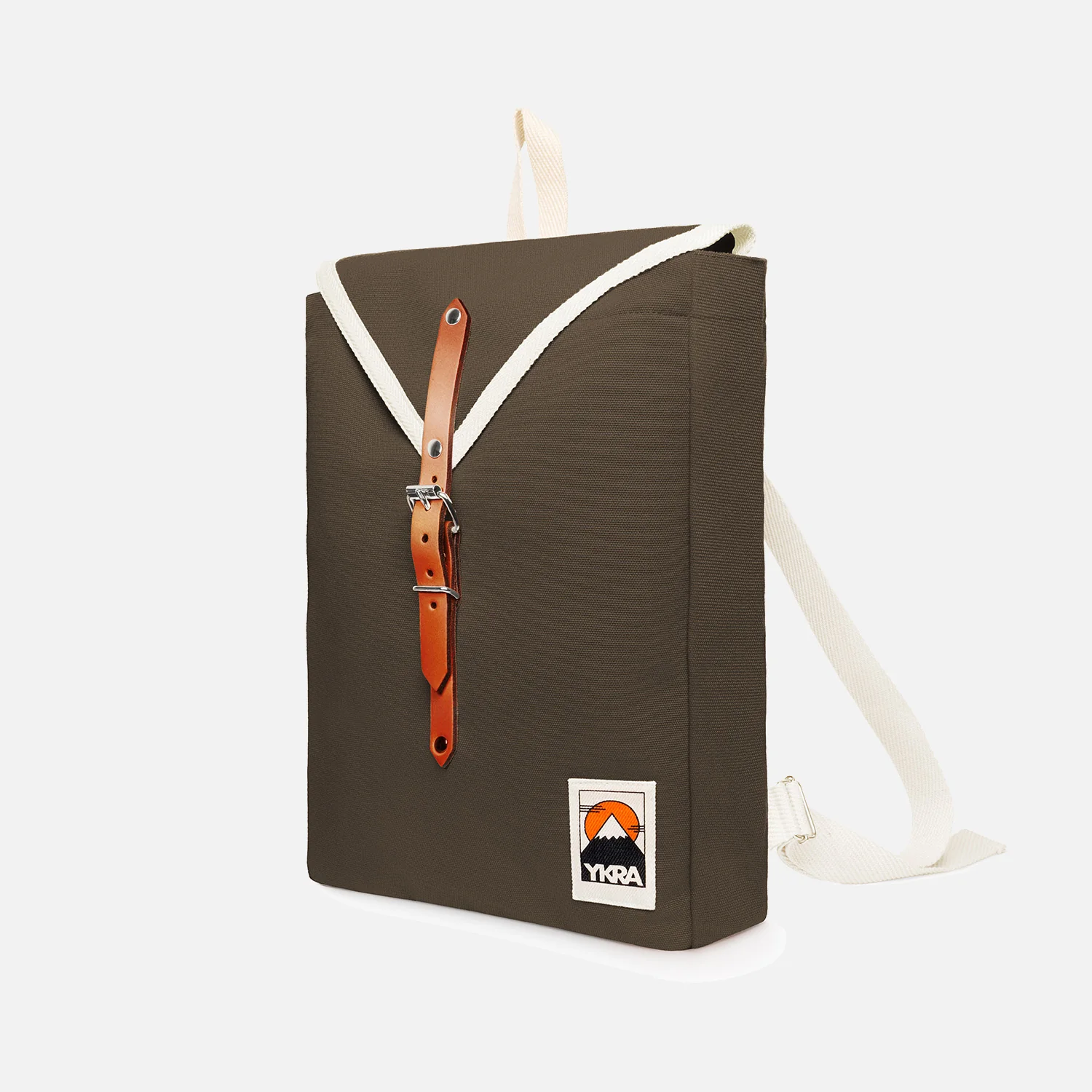Cotton Canvas Scout Backpack - Khaki - Image 3