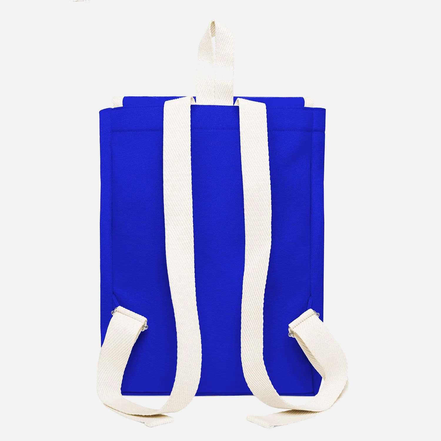 Cotton Canvas Scout Backpack - Blue - Image 7