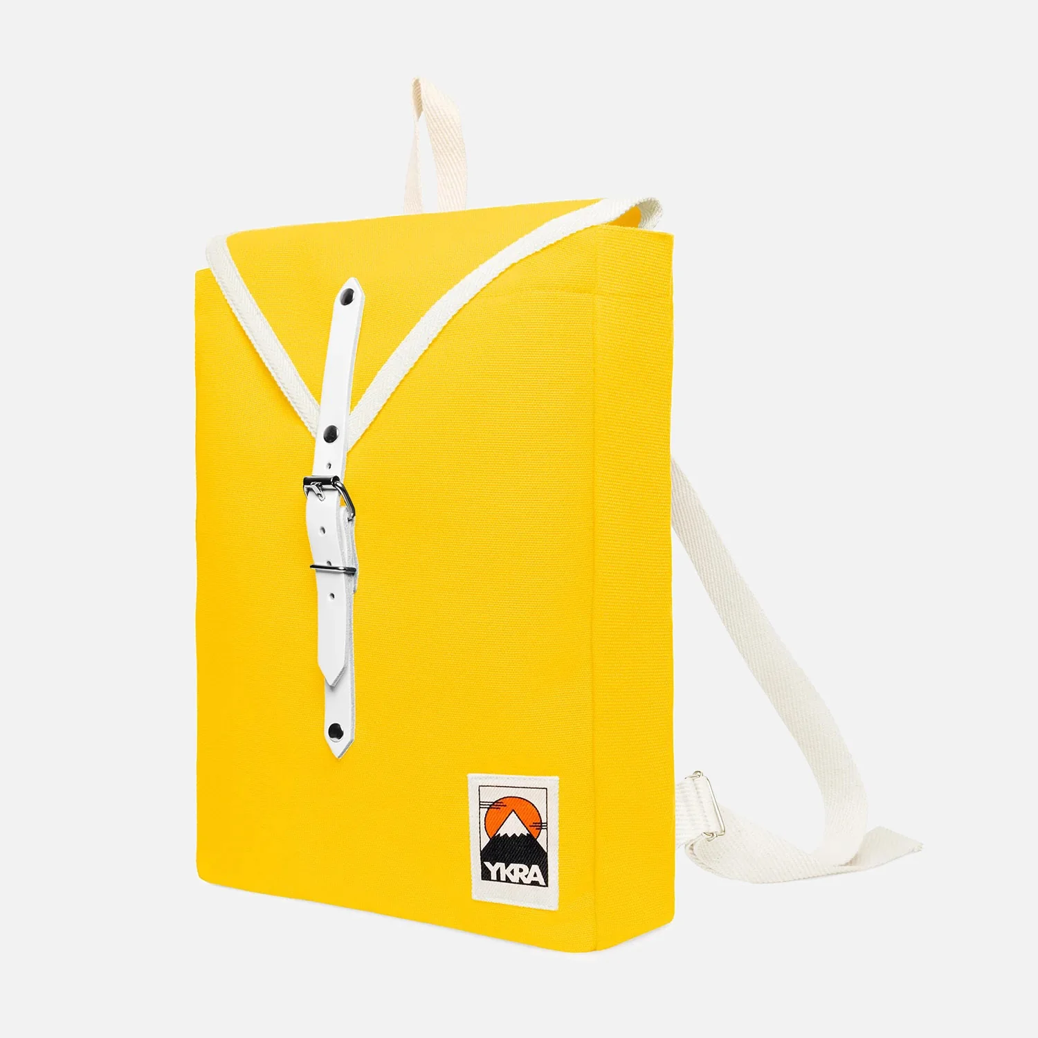 Cotton Canvas Scout Backpack - Yellow - Image 4