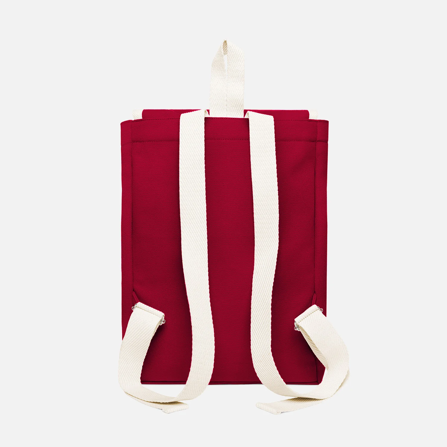 Cotton Canvas Scout Backpack - Bordeaux - Image 3