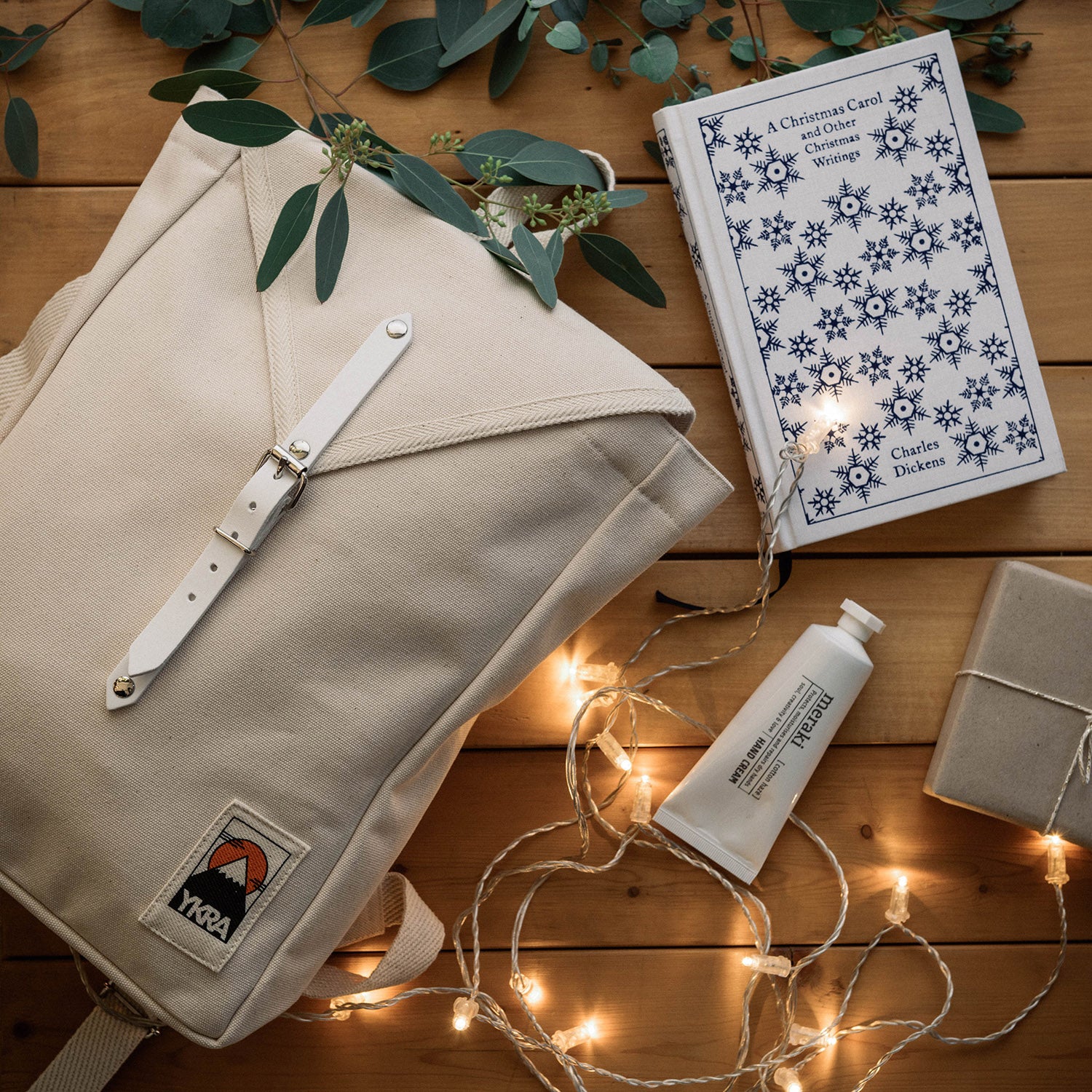 Cotton Canvas Scout Backpack - White - Image 5
